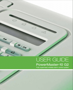 Powermaster 10/30 User Guide